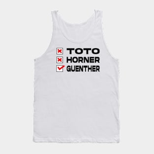 Best F1 Team Principal Tank Top